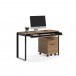 Linea 6222 Natural Walnut Console Desk