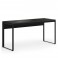 Scrivania BDI Line 6223, frassino tinto carbone
