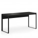 BDI Linea 6223 Work Desk, Charcoal Stained Ash