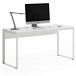 Linea 6223 Satin White Work Desk
