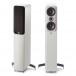 Q Acoustics Concept 50 Floorstanding Speaker (Pair), Gloss White