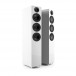 Acoustic Energy AE320 Gloss White Floorstanding Speakers (Pair)