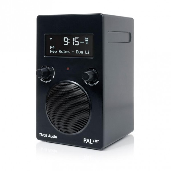 Tivoli Pal+ BT Black Portable Radio w/ Bluetooth