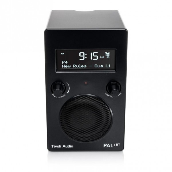 Tivoli Pal+ BT Black Portable Radio w/ Bluetooth