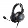 Audio Technica ATH-GDL3 Offenes High-Fidelity-Gaming-Headset, Schwarz
