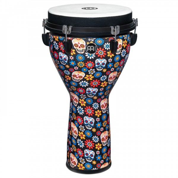 Meinl 12" Jumbo Djembe, Day Of The Dead - Main