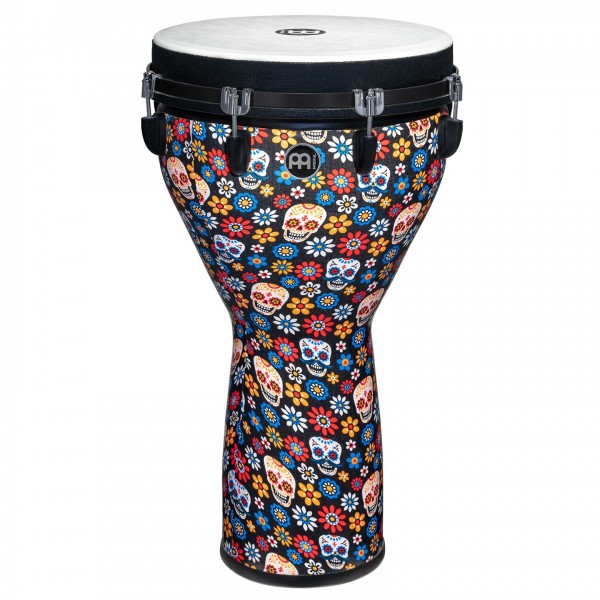 Meinl 14" Jumbo Djembe, Day Of The Dead - Main