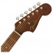 Fender Limited Edition Malibu Player Electro Acoustic, All Mahogany - Headstock