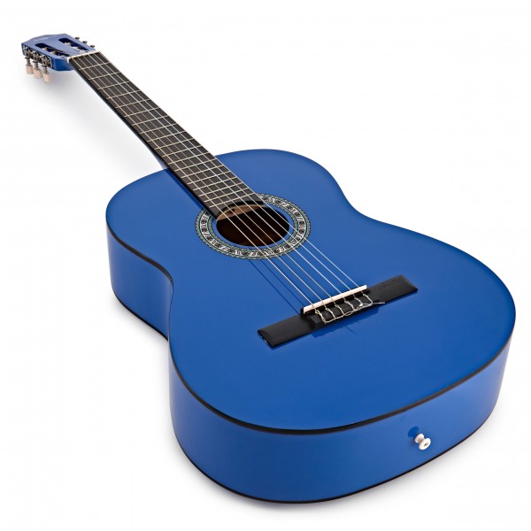 Classical Guitar Pack, Dark Blue, by Gear4music