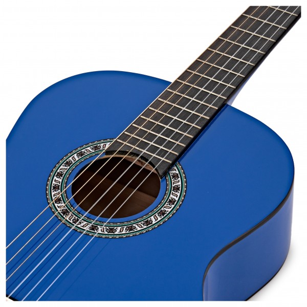 Classical Guitar Pack, Dark Blue, by Gear4music