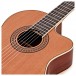 Deluxe Cutaway Classical Electro Acoustic Guitar by Gear4music, Cedar