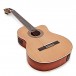 Deluxe Cutaway Classical Electro Guitar by Gear4music, Flamed Maple