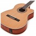 Deluxe Cutaway Classical Electro Guitar by Gear4music, Flamed Maple