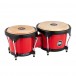 Meinl Journey Series Molded ABS Bongo, Red