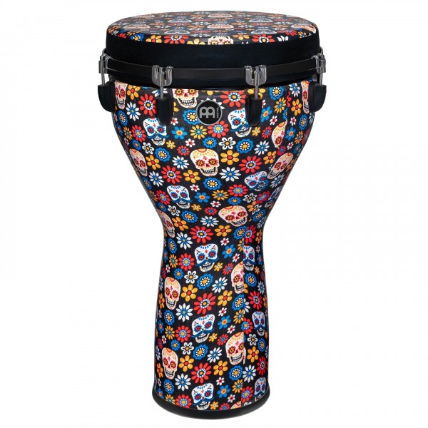 Meinl 14" Jumbo Djembe, Day Of The Dead, Designer Head - Main