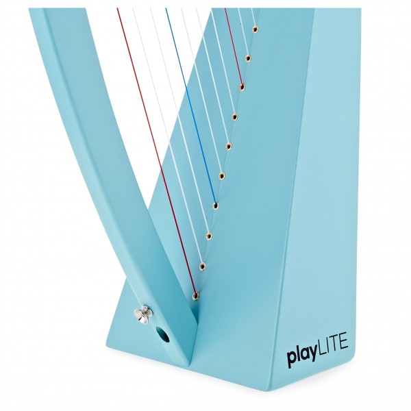 playLITE 15 String Harp by Gear4music, Blue