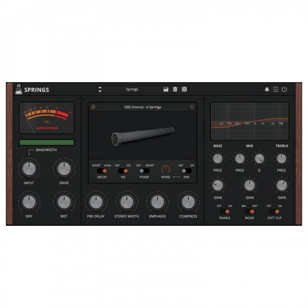 AudioThing Springs - GUI (Graphical User Interface)