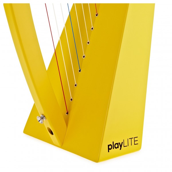playLITE 15 String Harp by Gear4music, Yellow