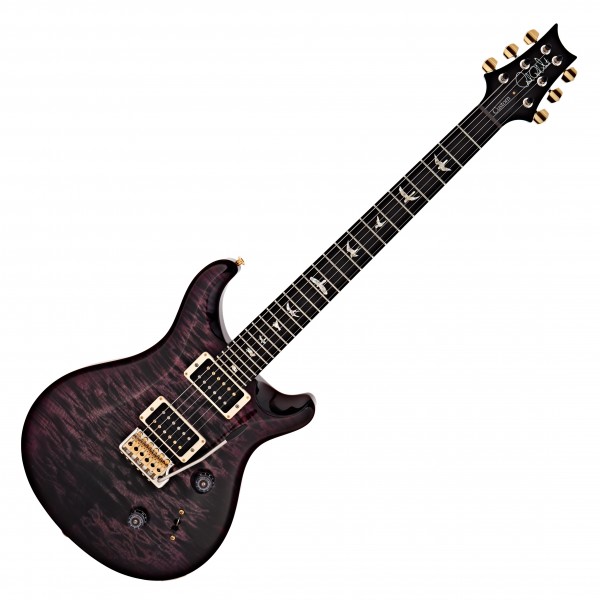 PRS Custom 24 10 Top, Violet Smokeburst #0332208