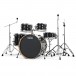 Natal Arcadia UFX 22'' Am. Fusion 5pc Drum Kit, Black Sparkle - Main