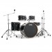 Natal Arcadia UFX 22'' Am. Fusion 5pc Drum Kit, Black Sparkle - Front Right