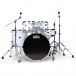Natal Arcadia UFX 22'' Am. Fusion 5pc Drum Kit, Piano White - Centre
