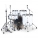 Natal Arcadia UFX 22'' Am. Fusion 5pc Drum Kit, Piano White - Behind