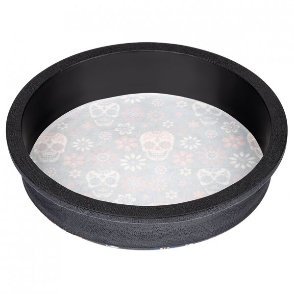 Meinl Synthetic Head 12" Jumbo Djembe, Day Of The Dead - Side Bottom