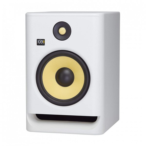KRK ROKIT RP8 G4 Studio Monitor, White Noise (Pair)