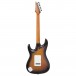 Ibanez ATZ10P Andy Timmons, Sunburst Matte back