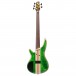 Ibanez SR5FMDX Premium Bass, Emerald Green Low Gloss Back