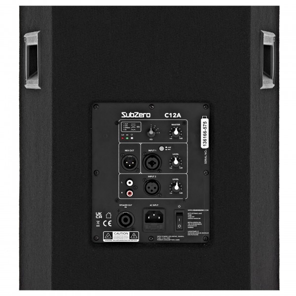 SubZero 12" Active Carpet PA Speaker