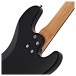 LA Left Handed Bass Guitar by Gear4music, Sunburst