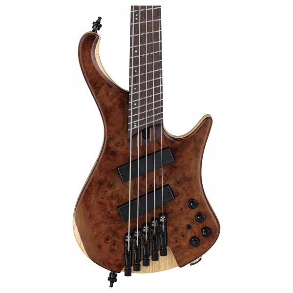 ベース Ibanez EHB1265MS Natural Mocha Low Ibanez EHB1265MS Bass Workshop, Natural Mocha Low Gloss