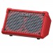 Boss Cube Street 2 Battery Powered Stereo Amplifier, Red - Angled View