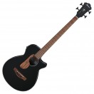 Ibanez AEGB24E Acoustic Bass, Black High Gloss