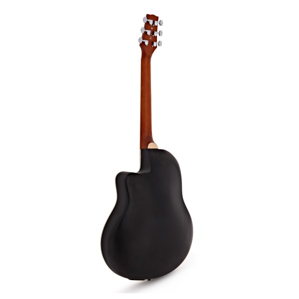 Deluxe Roundback Electro Acoustic Guitar by Gear4music, Flamed Maple