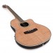 Deluxe Roundback Electro Acoustic Guitar by Gear4music, Flamed Maple