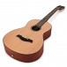 Parlour Left-Handed Acoustic Guitar by Gear4music, Natural