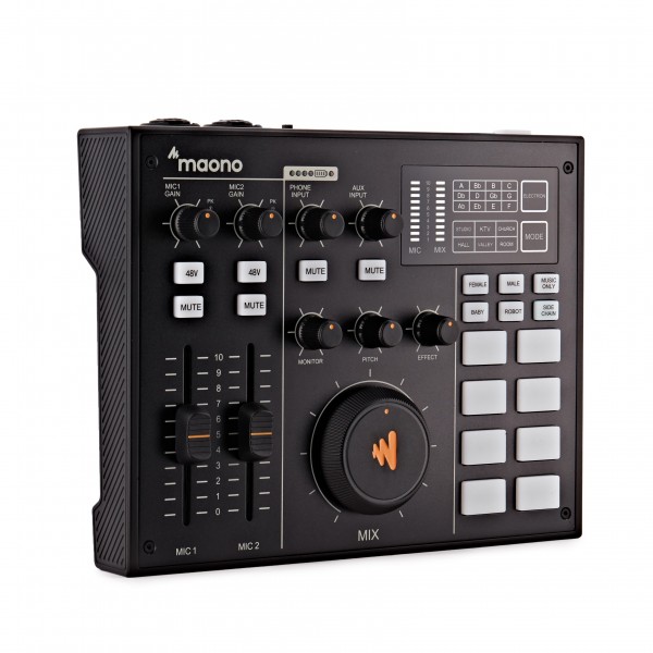 maono MAONOCASTER AU-AM100: All-In-One Podcast Production Studio