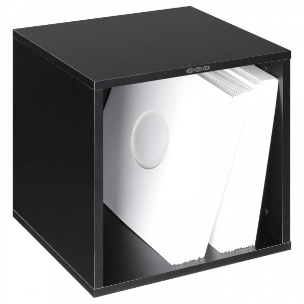 Zomo VS-Box 100, Black - Angled (Vinyl Records Not Included)
