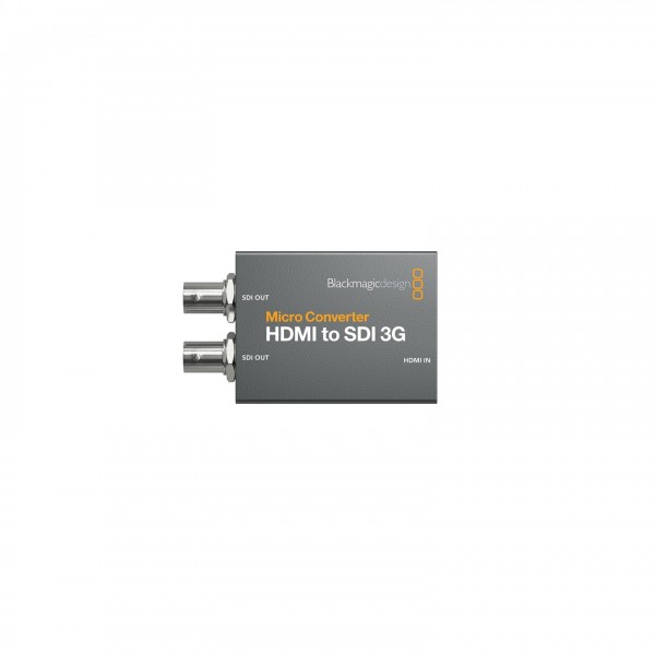 Blackmagic Design Micro Converter, HDMI to SDI 3G, PSU - front