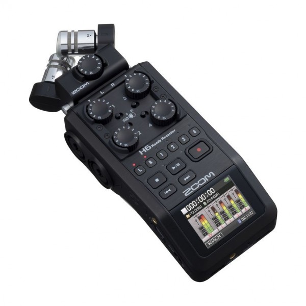 Zoom H6 Recorder, Black