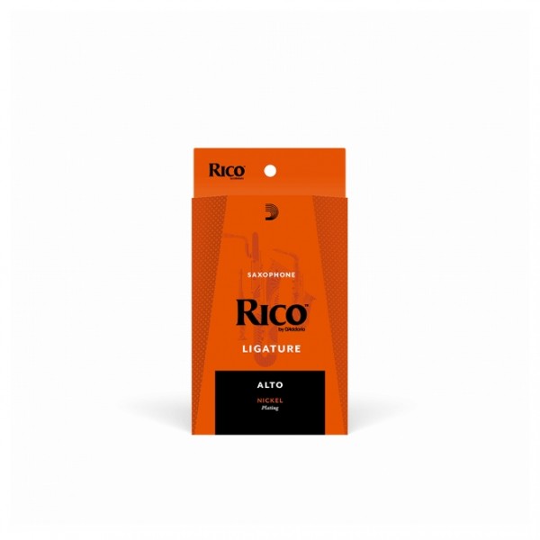 Rico by D'Addario Alto Saxophone Ligature, Nickel