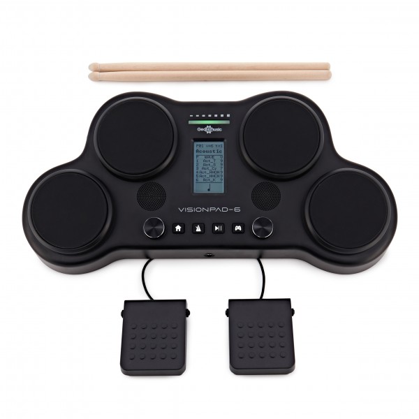 VISIONPAD-6 Electronic Drum Pad by Gear4music