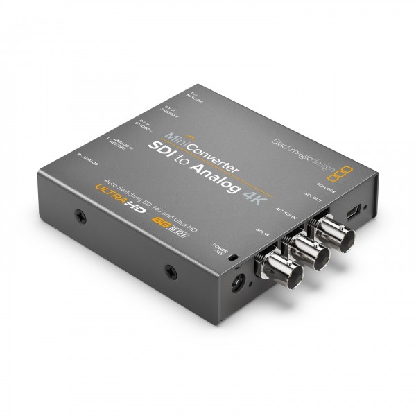 Blackmagic Design Mini Converter, SDI to Analog 4K - angle