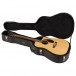 Fender CD-140SCE Dreadnought Electro Acoustic WN, Natural - case