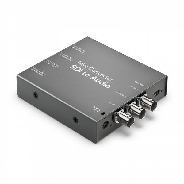 Blackmagic Design Mini Converter, SDI to Audio - Angle