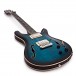 PRS SE Hollowbody II Piezo, Peacock Blue Smokeburst