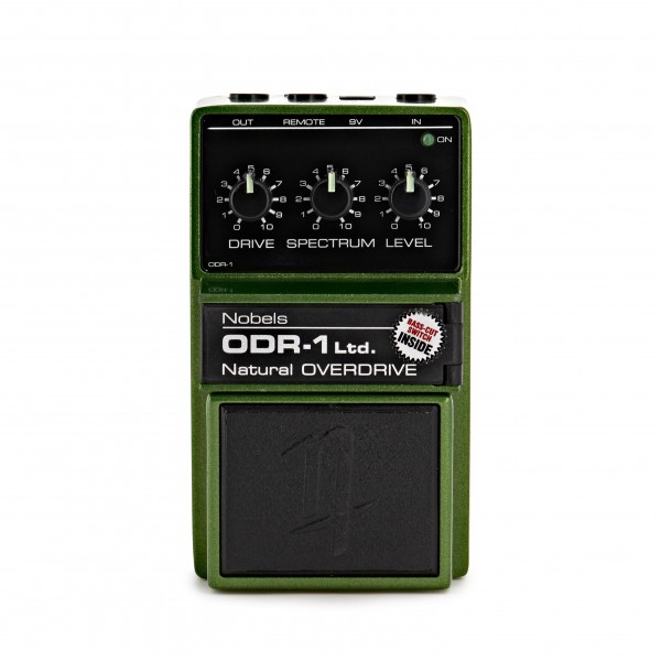 Nobels Limited Edition Natural Overdrive Pedal, Sparkle Green